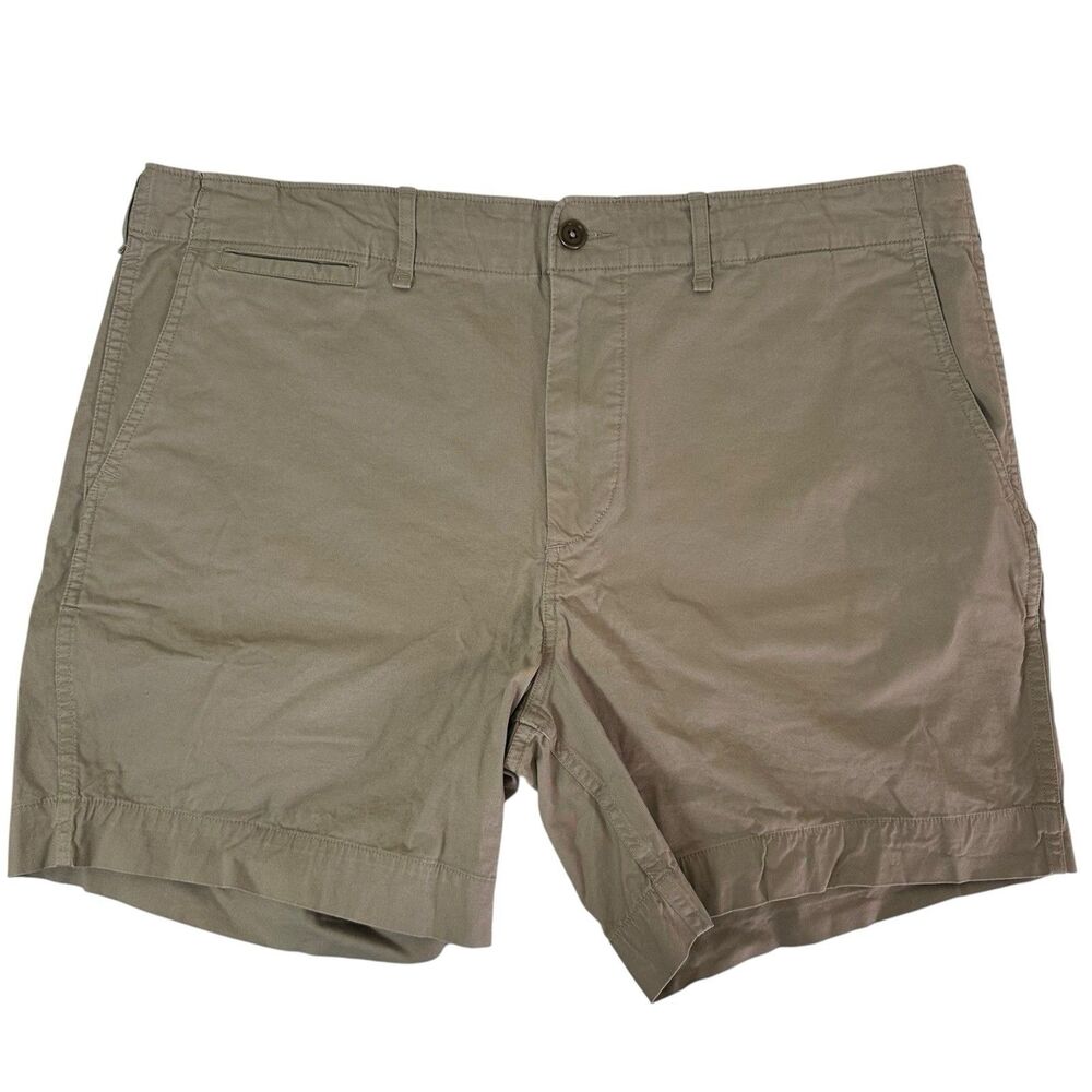 Buck Mason Carry On Shorts Khaki Tan Mens 6.5" Size 38 BM14070.553